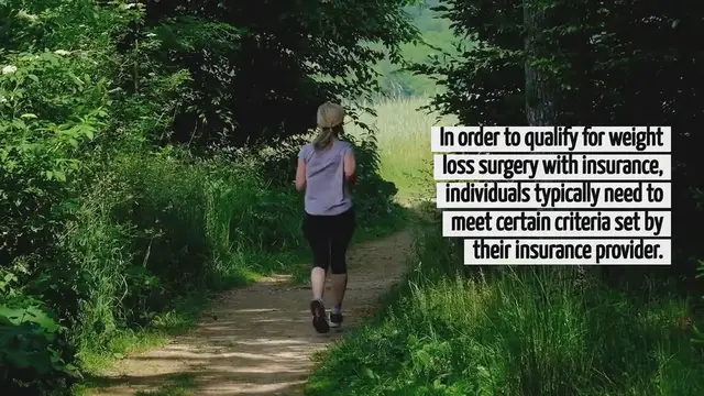 Video thumbnail for How To Qualify For Weight Loss Surgery With Insurance
