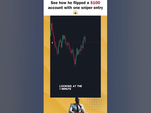 Video thumbnail for Watch the incredible moment of how a crypto trader transformed a modest $100 account into a gain