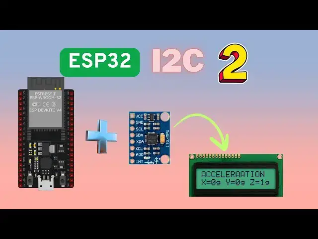 Video thumbnail for ESP32#4 How to use I2C || PART 2 || Read & Write data to MPU6050