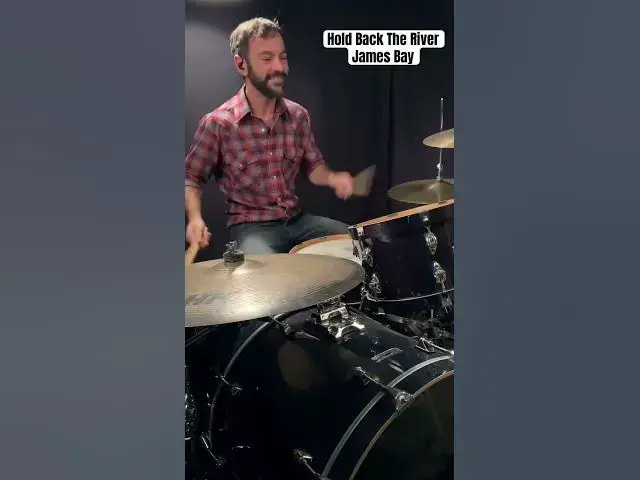 'Video thumbnail for “Hold Back The River” by James Bay | Drum Cover | Drum Lessons | Simpledrummer®'