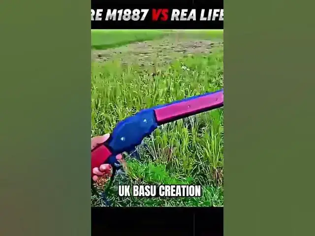 Video thumbnail for #FreeFireVsRealLife#M1887Comparison#FreeFireM1887#M1887Test#GamingExperiment#viral #shorts