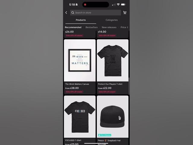 Video thumbnail for TikTok Shop = OPEN #merch