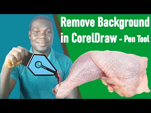 Video thumbnail for How to Remove Background Image in CorelDraw with Pen Tool
