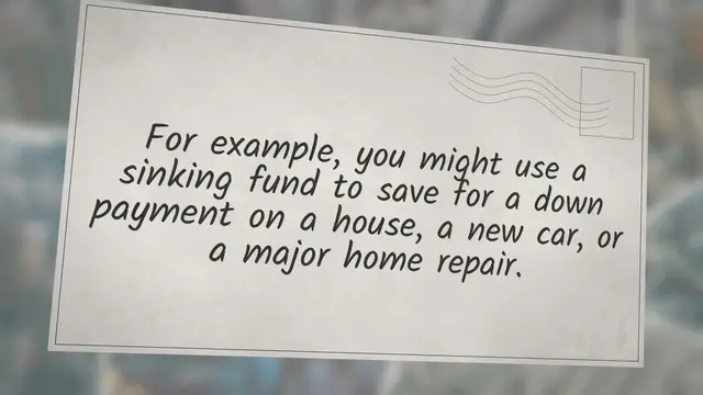 Video thumbnail for What is a Sinking Fund and How Can It Help You Save Money?