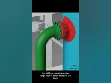 'Video thumbnail for Why Pressure Vessel Nozzle, Shell and Piping Connection Analysis is important?'