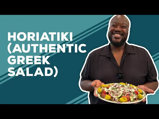 Video thumbnail for Love & Best Dishes: Horiatiki Recipe (Authentic Greek Salad Recipe) | Summer Side Dish Ideas