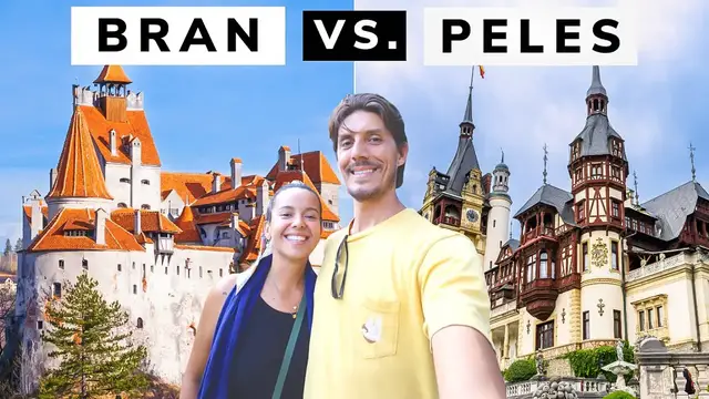 'Video thumbnail for WHICH CASTLE SHOULD YOU VISIT? BRAN OR PELES CASTLE? 🇷🇴'
