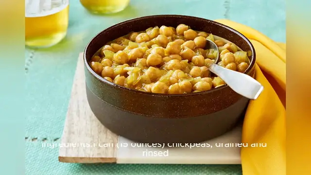 Video thumbnail for garbanzo beans recipe