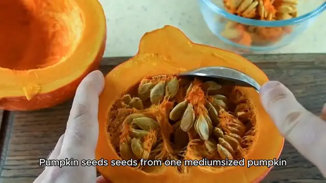 Video thumbnail for Roasted Pumpkin Seeds _ pumpkin seed recipe