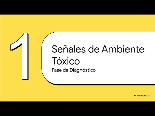 Video thumbnail for Guía Táctica de Supervivencia: Cómo Identificar y Sobrevivir a la Toxicidad Laboral