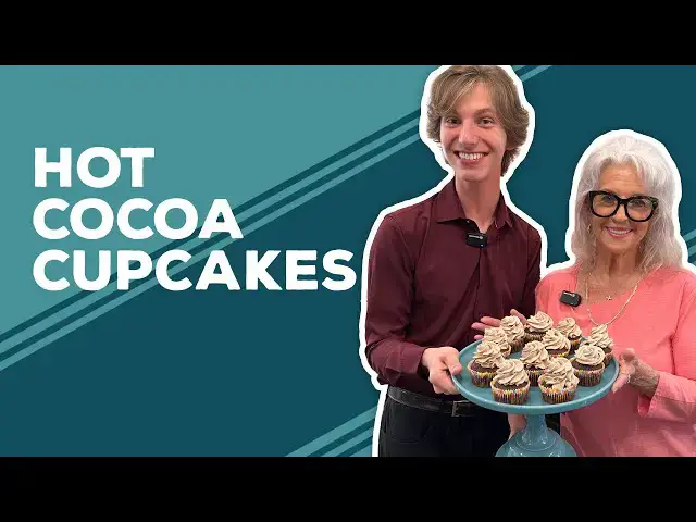 Video thumbnail for Love & Best Dishes: Hot Cocoa Cupcakes Recipe | How to Make Chocolate Cupcakes From Scratch