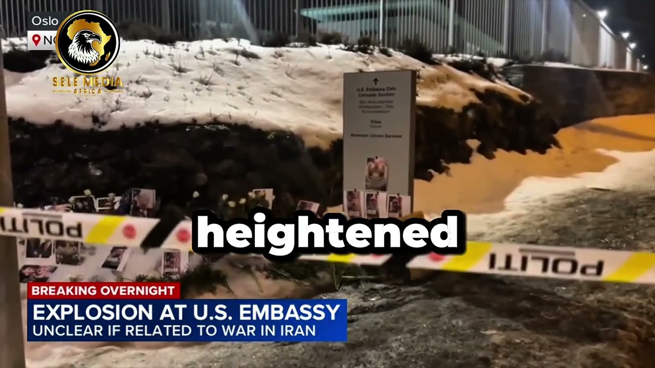 Video thumbnail for Explosion Near  U.S. Embassy  In Oslo Triggers Security Investigation