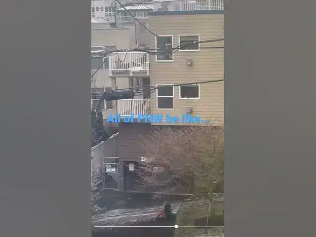 Video thumbnail for PNW ice storm 2022 from Portland to Puget Sound!