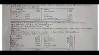 Video thumbnail for 12th Accountancy First Revision 2019 - Question Paper (Tiruppur District) | (English Medium)