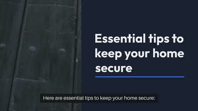 Video thumbnail for Home Security Tips For Summer