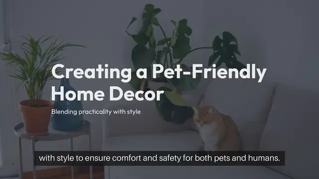 Video thumbnail for Pet-Friendly Home Decor