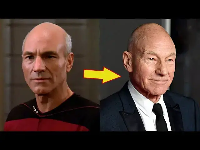 Video thumbnail for STAR TREK The Next Generation ⭐THEN AND NOW 2021⭐