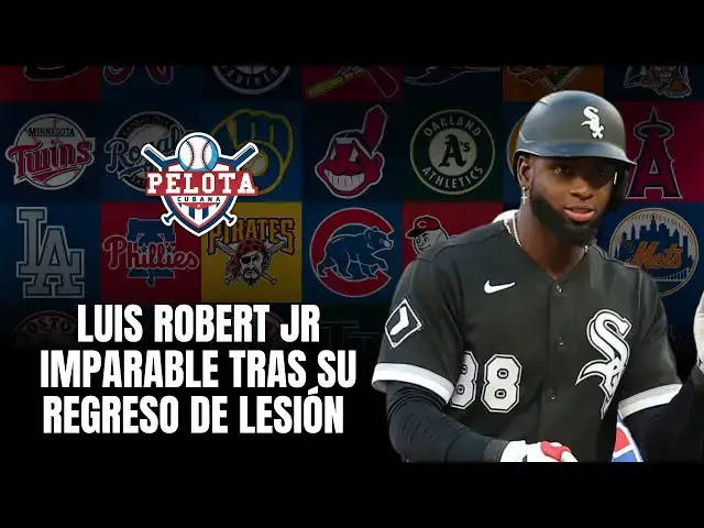 'Video thumbnail for Luis Robert imparable desde su regreso de la lesión.'
