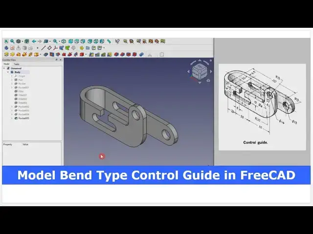 'Video thumbnail for Model Bend Type Control Guide with FreeCAD | FreeCAD Tutorial | 3D Modeling | Mechnexus |'