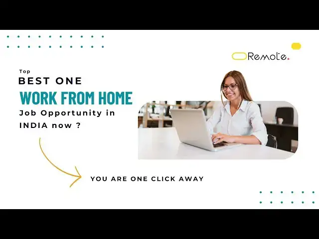 Video thumbnail for Top Best One Work From Home Job Opportunities in India Now