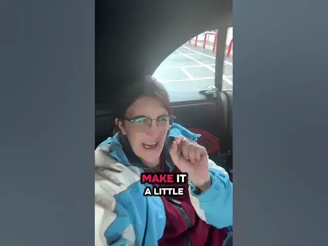 Video thumbnail for 🚗🤣 Big person, tiny car… barely squeezed in! 😂