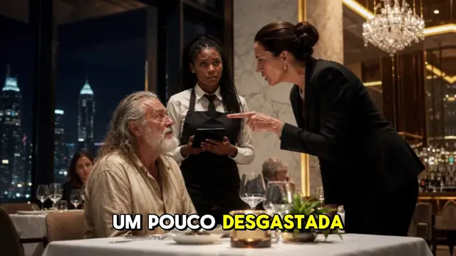 Video thumbnail for GERENTE HUMILHA IDOSO POR PARECER POBRE — MAS DESCOBRE TARDE DEMAIS QUE ELE ERA O DONO DO RESTAURANTE! 😱