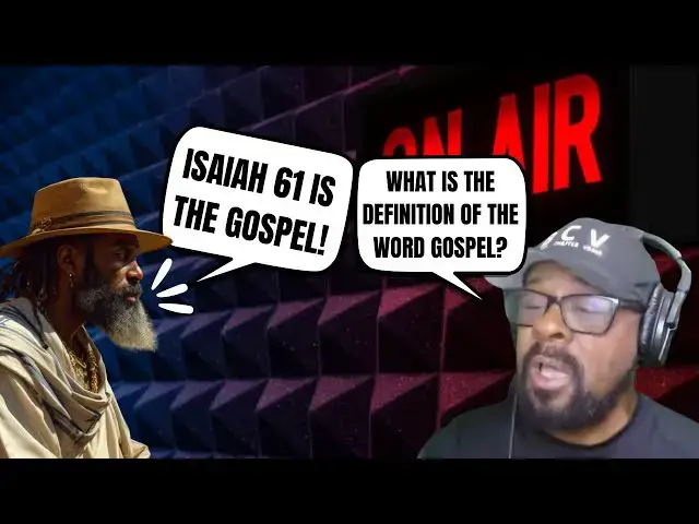 'Video thumbnail for Tik Tok Hebrew Israelite Refuses to Define Gospel!'