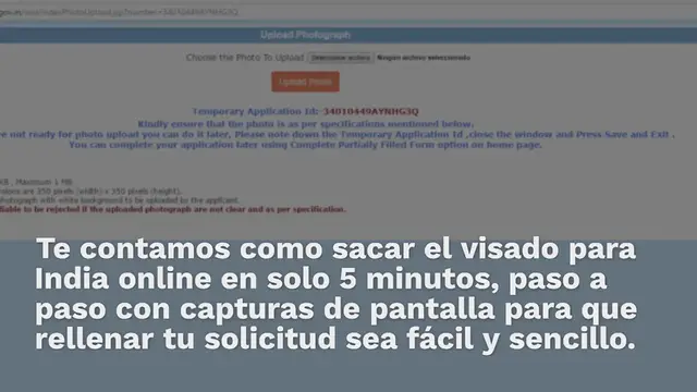Video thumbnail for Como sacar el visado para INDIA online en 5 minutos (E-visa)