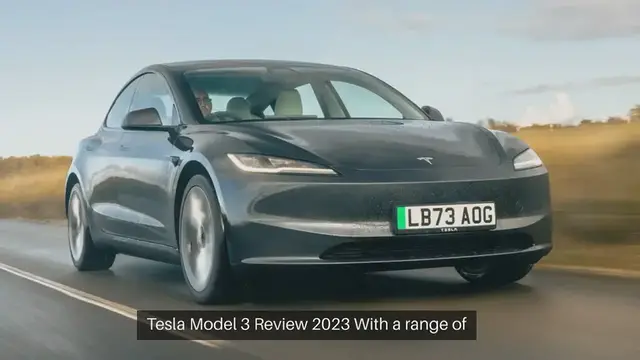 Video thumbnail for Tesla Model 3 review