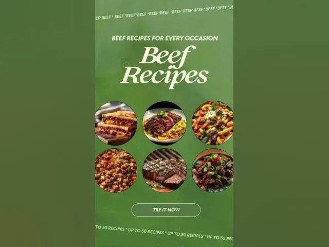 Video thumbnail for 6 Irresistible Beef Recipes in 5 Seconds! 🔥 | Visit My Mama Recipes for More!