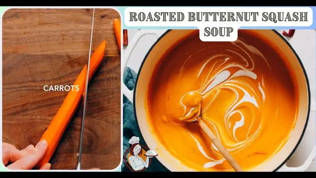 Video thumbnail for Roasted Butternut Squash Soup