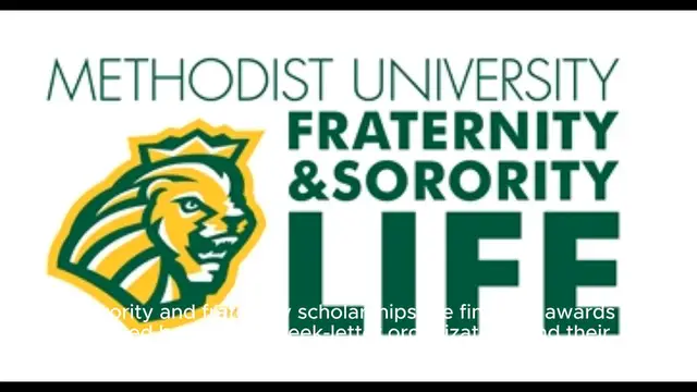Video thumbnail for Sorority and Fraternity Scholarships