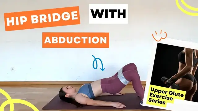 'Video thumbnail for Hip Bridge With Abduction'