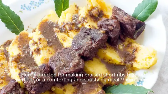 Video thumbnail for short ribs recipe