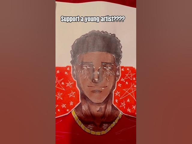 Video thumbnail for Support a young artist??? #art #workingartist #drawing #shorts #trend #youngartist #fypviralシ #fyp
