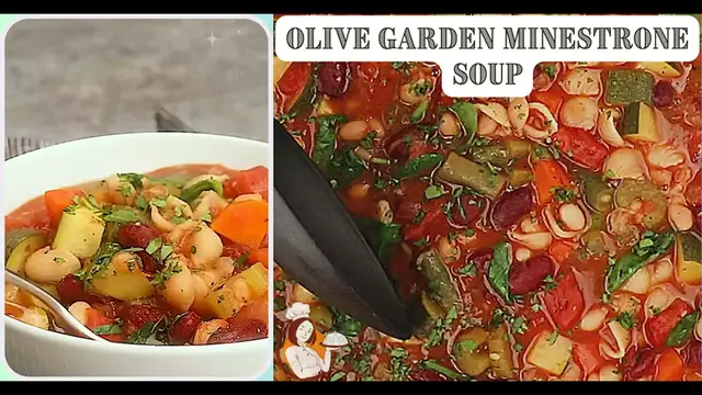 Video thumbnail for Olive Garden Minestrone Soup