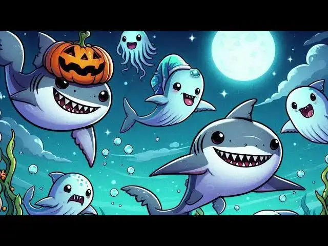 Video thumbnail for The Spooky Shark Swim