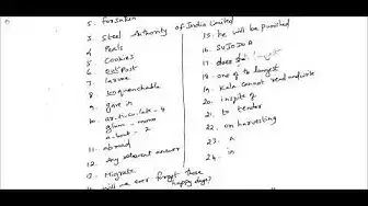 Video thumbnail for 10th English Paper 1 - Second Revision 2019 - Answer Keys (Madurai District)