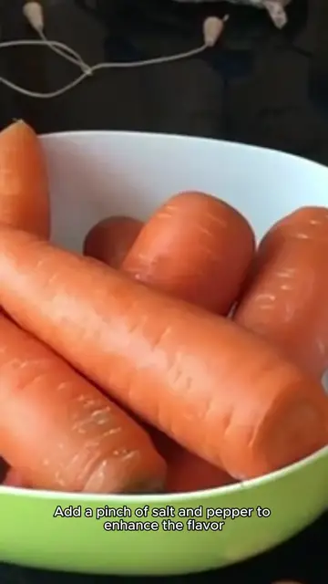 'Video thumbnail for Carrot recipe'