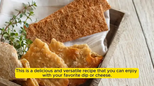 Video thumbnail for Sourdough Crackers