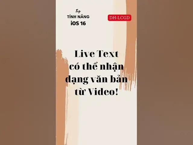 Video thumbnail for TÍNH NĂNG MỚI TRÊN iOS 16 CỰC HAY - Dùng được tại Việt Nam! Đã giới thiệu trong sự kiện WWDC 2022!