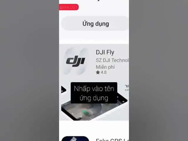 Video thumbnail for Cách tải app DJI Fly trên điện thoại SAMSUNG - Cho anhem nào sử dụng drone của DJI