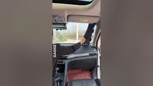 Video thumbnail for Product Link in Bio ✅ | Retractable Windshield Sun Shade for Your Car |  #viral