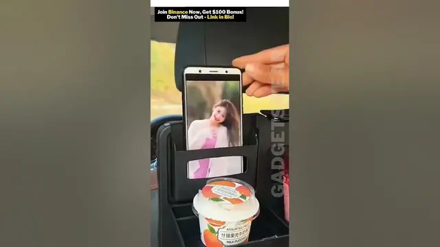 Video thumbnail for Product Link in Bio ✅ | Car Folding Food Cup Tray Holder Backseat | #viral
