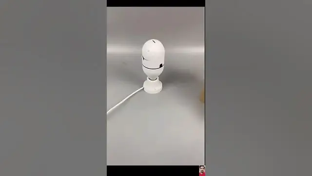 Video thumbnail for 🌟 Product Link is in Description | 360 Wifi Light Bulb Auto Tracking Camera | #viral