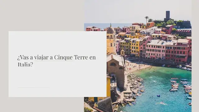 Video thumbnail for Consejos para viajar a Cinque Terre ¡Todo lo que me hubiera gustado saber!