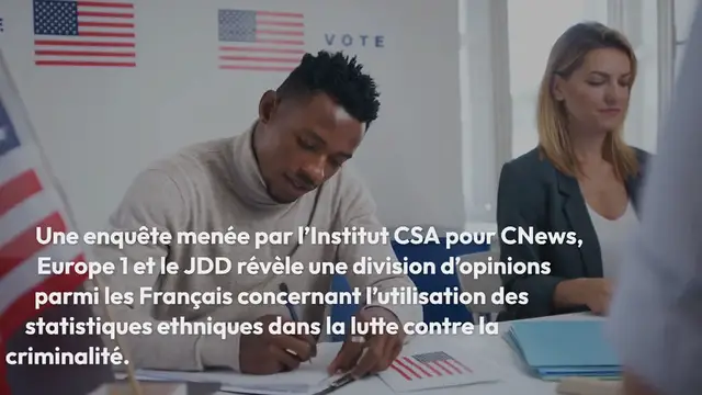 Video thumbnail for Sondage : Opinion divisée sur l’usage des statistiques ethniques dans la lutte Anticriminalité