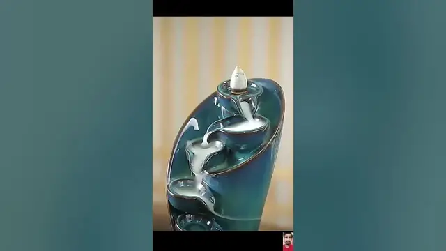 Video thumbnail for 🌟 Product Link is in Description | Handmade Torch Design Waterfall Incense Burner | #viral