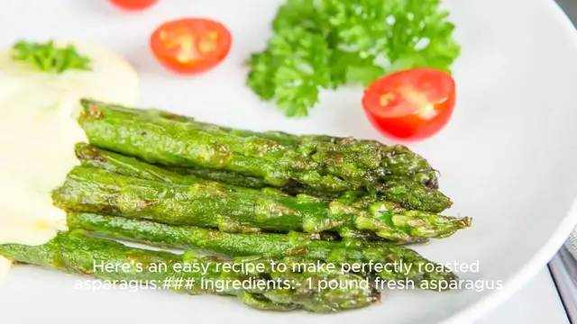 Video thumbnail for asparagus recipe