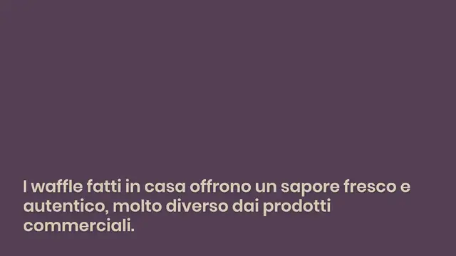 Video thumbnail for RICETTA WAFFLE FATTI IN CASA